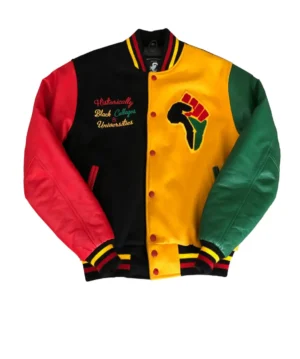Alternative view of Donovan Mitchell HBCU Pride Letterman Jacket