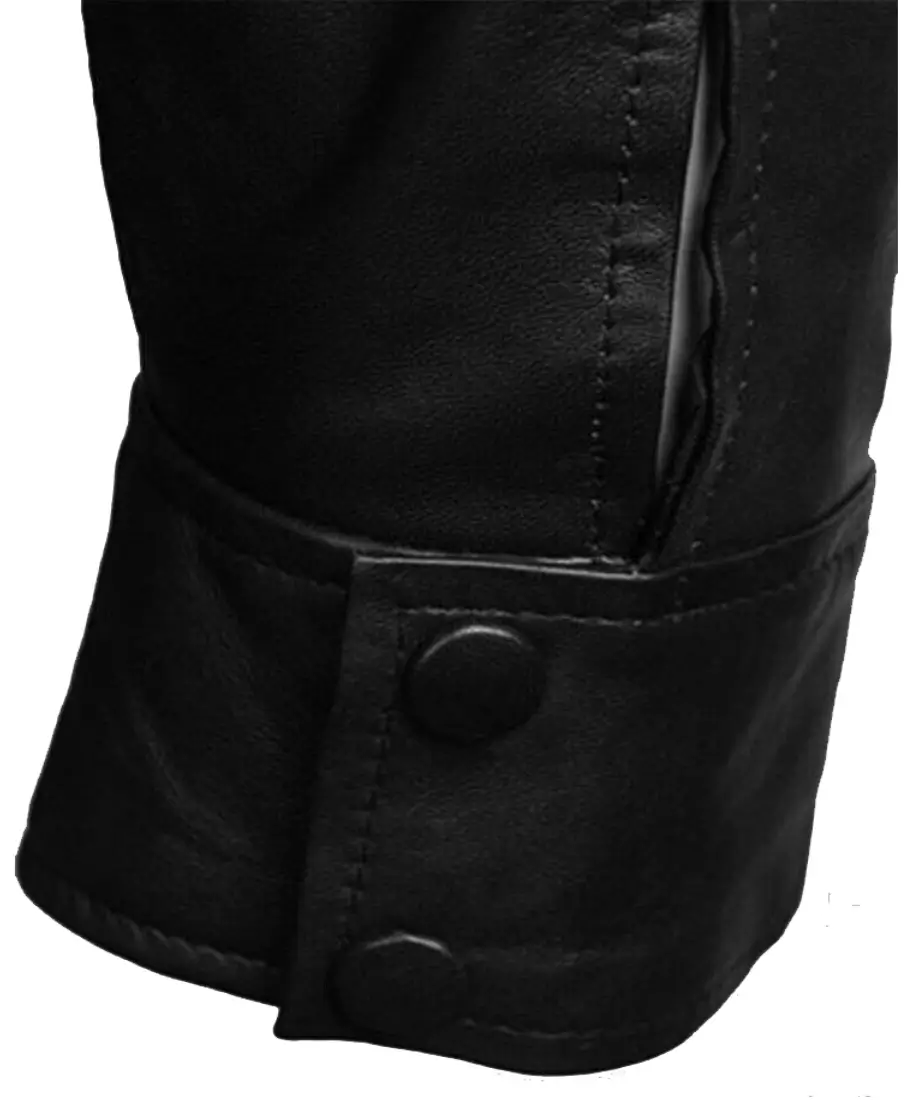 The King of Rock N Roll Elvis Presley Black Jacket - Image 7