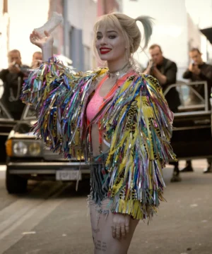 BIRDS OF PREY HARLEY QUINN FRINGED COSTUME
