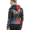 Daddy's Lil' Monster Quilted Leather Jacket - Image 2