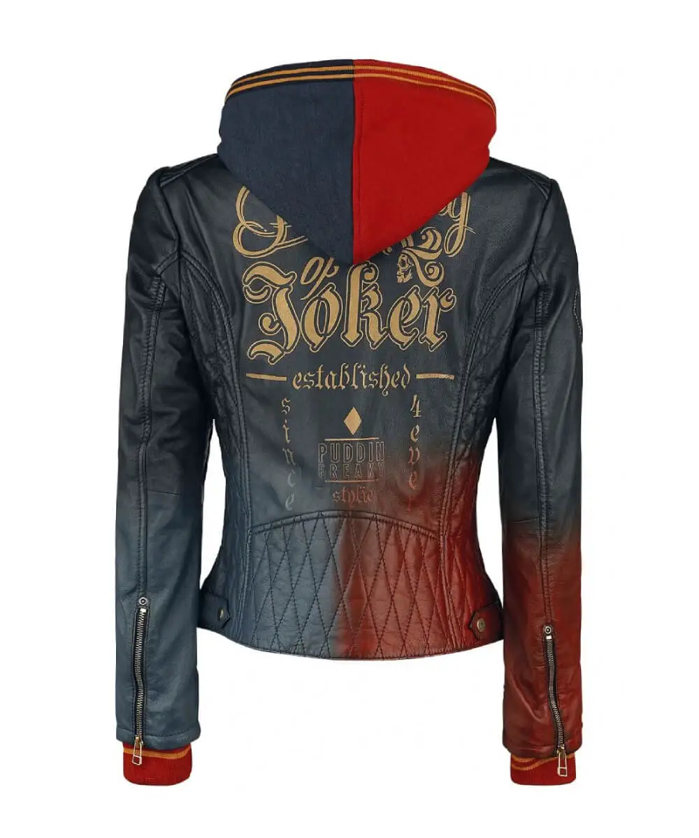 Daddy's Lil' Monster Quilted Leather Jacket - Image 4