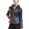 Daddy's Lil' Monster Quilted Leather Jacket