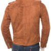 Heartland Lou Fleming Brown Suede Jacket - Image 6