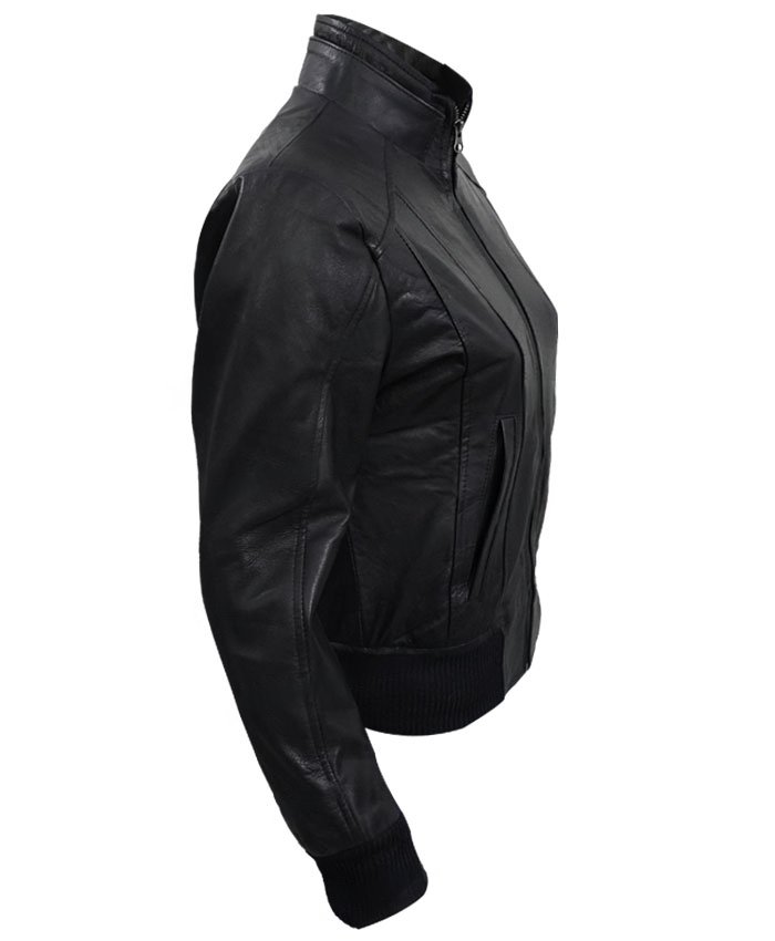 Heartland Amber Marshall Black Leather Jacket - Image 3