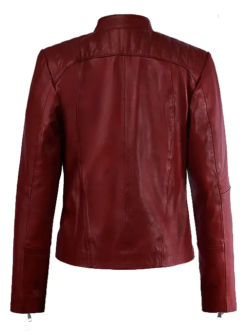 Kaya Scodelario Resident Evil Leather Jacket - Image 3