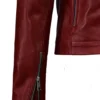 Kaya Scodelario Resident Evil Leather Jacket - Image 5
