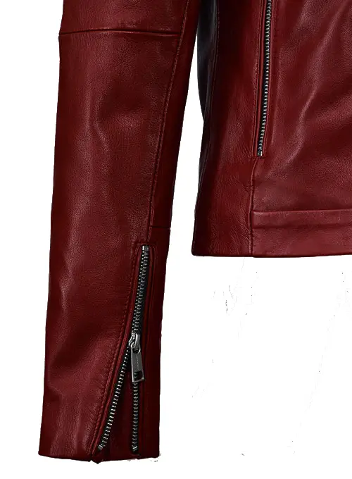 Kaya Scodelario Resident Evil Leather Jacket - Image 5