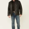 Coffmen Black Lamb Leather Jacket - Image 2