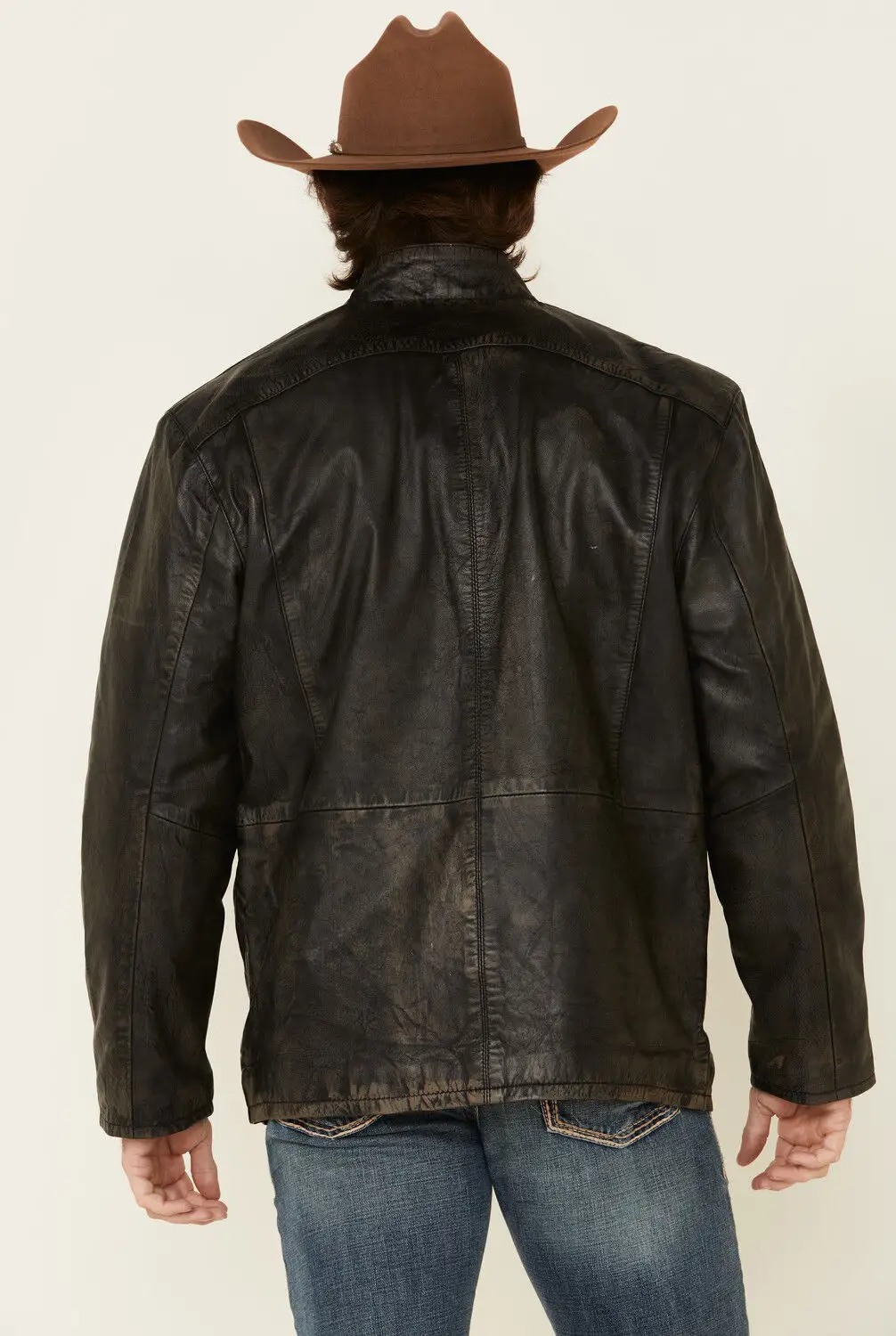 Coffmen Black Lamb Leather Jacket - Image 4