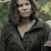 The Walking Dead: Dead City Black Leather Jacket - Image 2