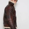 Resident Evil 4 Leon S Kennedy Leather Fur Jacket