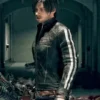 Leon Kennedy Resident Evil: Vendetta Leather Jacket - Image 7