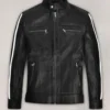 Leon Kennedy Resident Evil: Vendetta Leather Jacket - Image 2