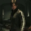 Leon Kennedy Resident Evil: Vendetta Leather Jacket - Image 6