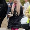 Margot Robbie Barbie Black Puffer Jacket - Image 2