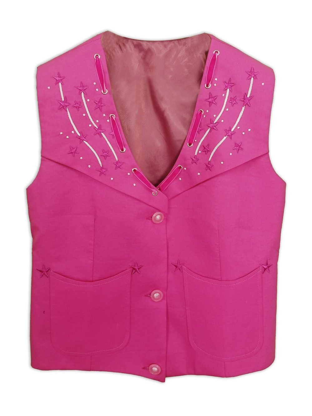 Alternative view of Margot Robbie Barbie Pink Vest