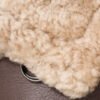 Men Vintage Brown Shearling Jacket - Image 5