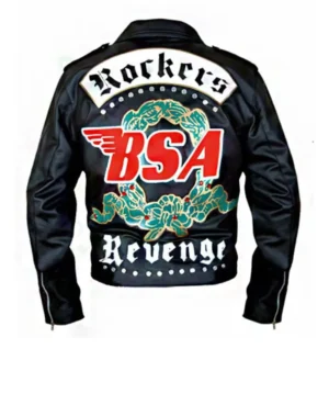 Men's George Michael Faith Rockers Revenge Leather Jacket