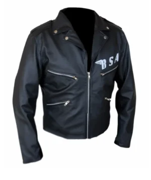 Alternative view of Men's George Michael Faith Rockers Revenge Leather Jacket