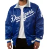Mens Los Angeles Dodgers Vintage 1980s Blue Jacket