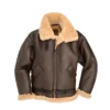 Alternative view of Mens R.A.F Shearling Sheepskin Bomber Jacket
