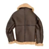 Mens R.A.F Shearling Sheepskin Bomber Jacket - Image 3