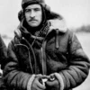 Mens R.A.F Shearling Sheepskin Bomber Jacket - Image 7
