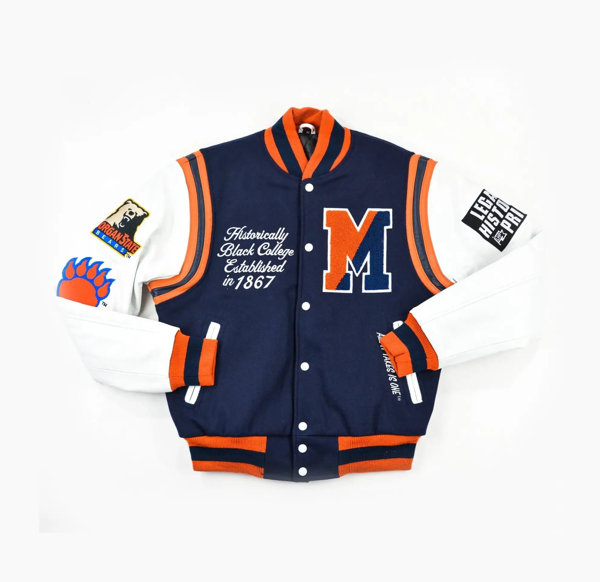 Morgan State University Motto 2.0 Varsity Jacket - Image 2