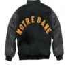 Notre Dame Rudy Irish Letterman Bomber Jacket - Image 3