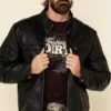Performance Leather Moto Jacket - Image 2