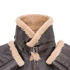 RAF Fighter Weight Shearling Sheepskin Bomber Jacket - Image 5