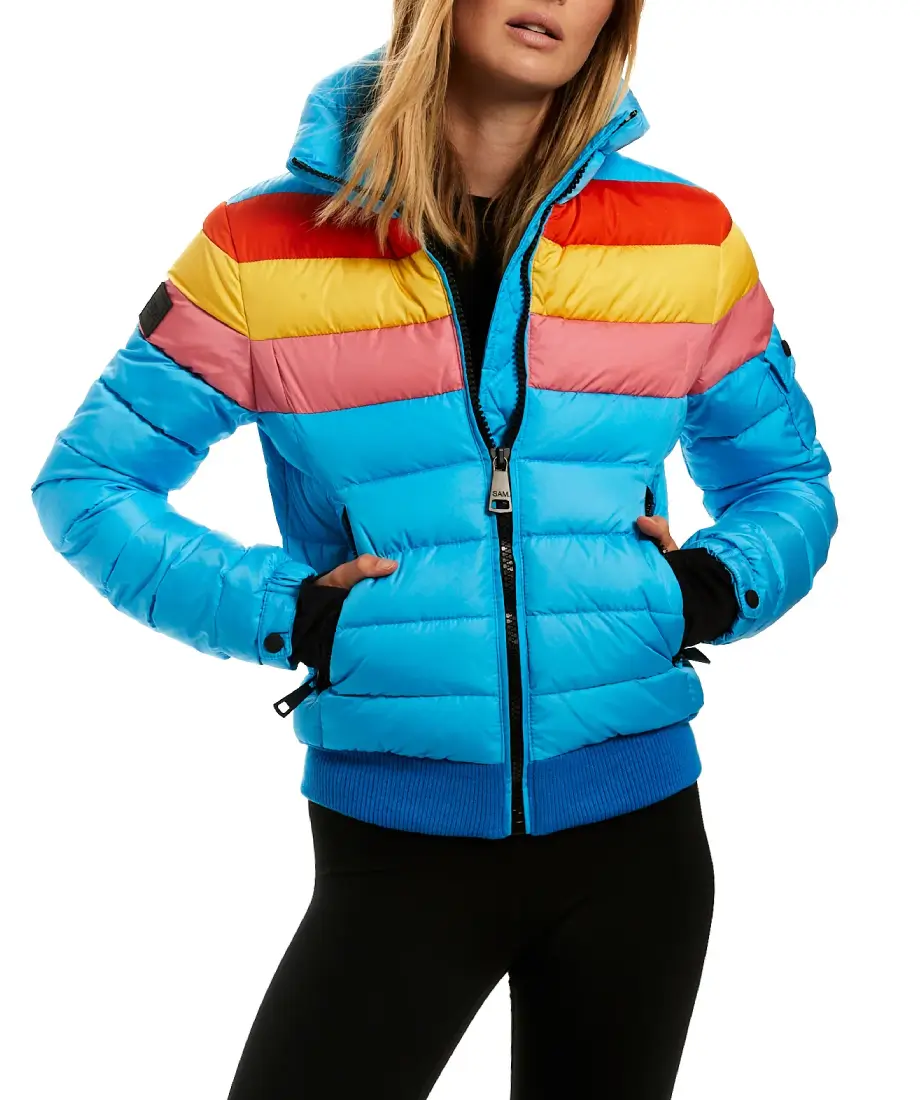 Sam NYC Starburst Bomber Jacket - Image 3