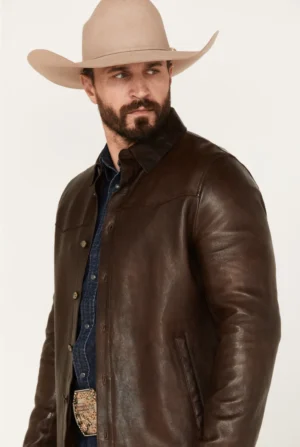 Alternative view of Class Smith Western Leather Jacket