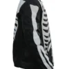 Get Halloween Skeleton Black Leather Jacket