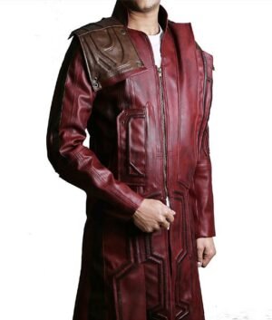 Alternative view of Star Lord Guardians Of The Galaxy 2 Coat