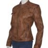 Heartland Amber Marshall Brown Leather Jacket - Image 4