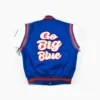 Tennessee State University Motto 2.0 Blue & White Varsity Jacket