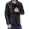 The King of Rock N Roll Elvis Presley Black Jacket - Image 2