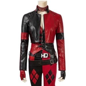 Alternative view of Suicide Squad Harley Quinn Cropped Jacket