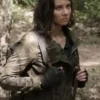 The Walking Dead: Dead City Black Leather Jacket - Image 3