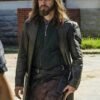 The Walking Dead Tom Payne Leather Trench Coat - Image 3