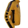 Kill Bill Yellow Biker Leather Jacket - Image 2