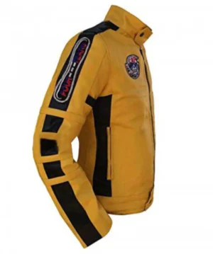 Alternative view of Kill Bill Yellow Biker Leather Jacket
