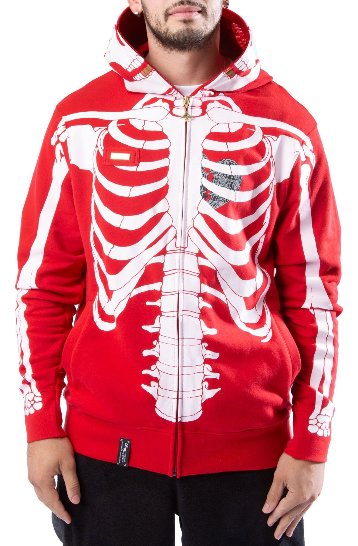 LRG Dead Serious Red Hoodie - Image 5