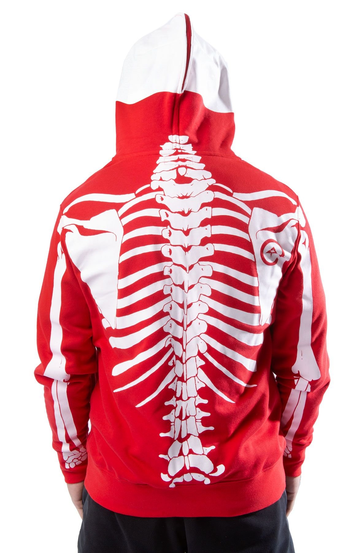 LRG Dead Serious Red Hoodie - Image 6