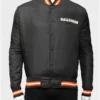 Halloween Letterman John Carpenters Black Jacket - Image 3