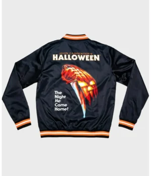 Halloween Letterman John Carpenters Black Jacket