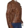 Heartland Amber Marshall Brown Leather Jacket - Image 3