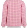 Margot Robbie Barbie Pink Checkered Blazer - Image 3
