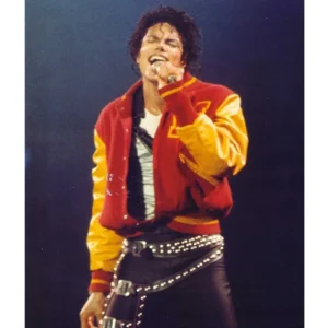 Michael jackson letterman jacket